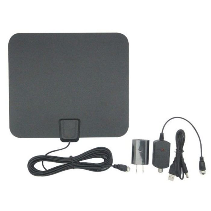 DIGITAL TV / FM HDTV ANTENA VHF WITH AMPLIFIER TERBARU