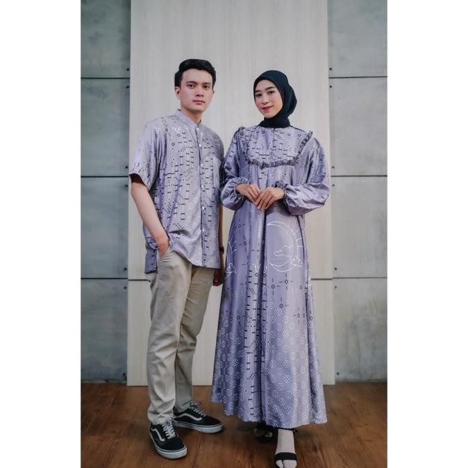Baju Couple Pasangan Terbaru Gamis Koko Pesta Kanza Fashion Muslim