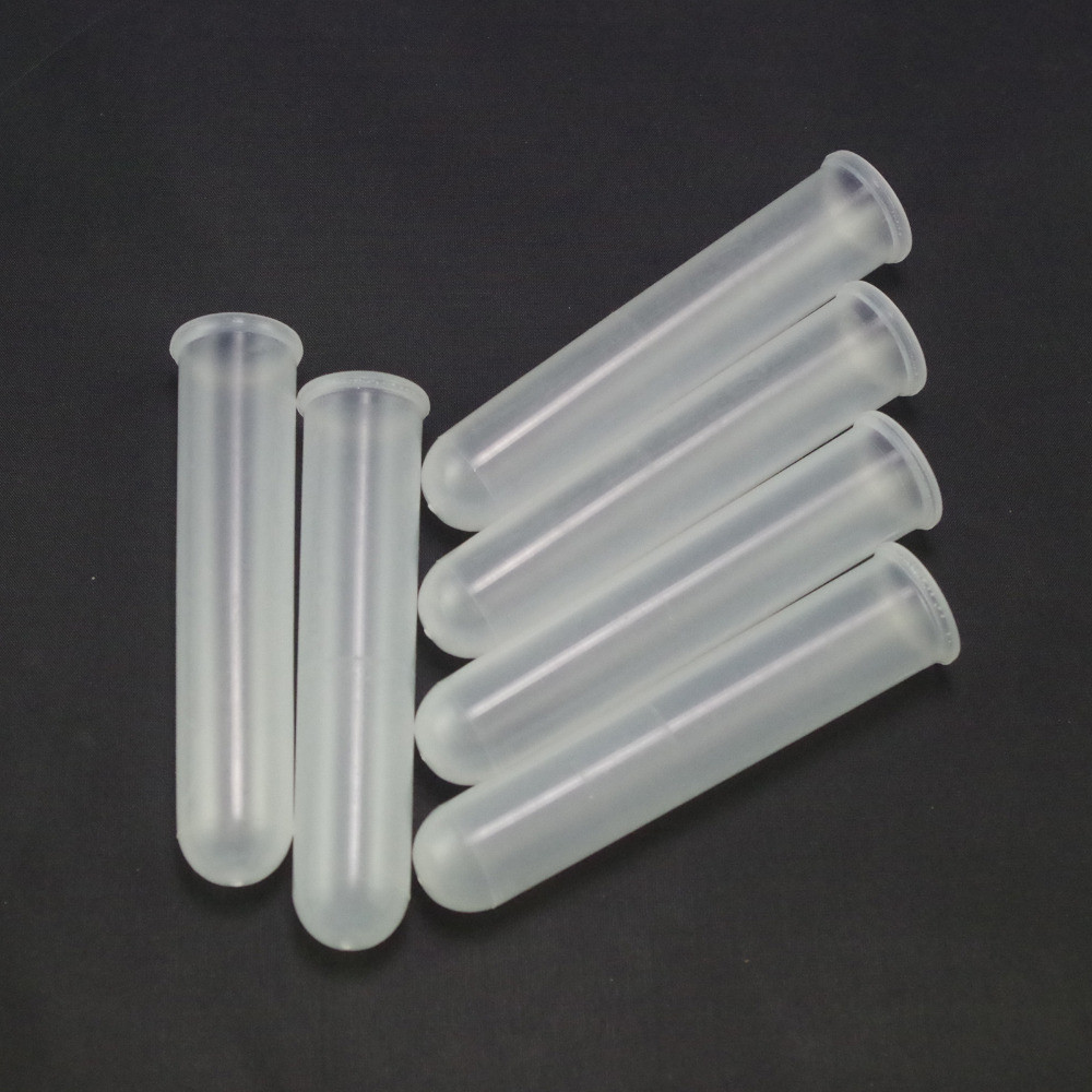 LOT100 20ml Plastic Test Tubes Centrifuge Tubes Round Bottom With Cap EP Tube PCR Tube Sample Specim