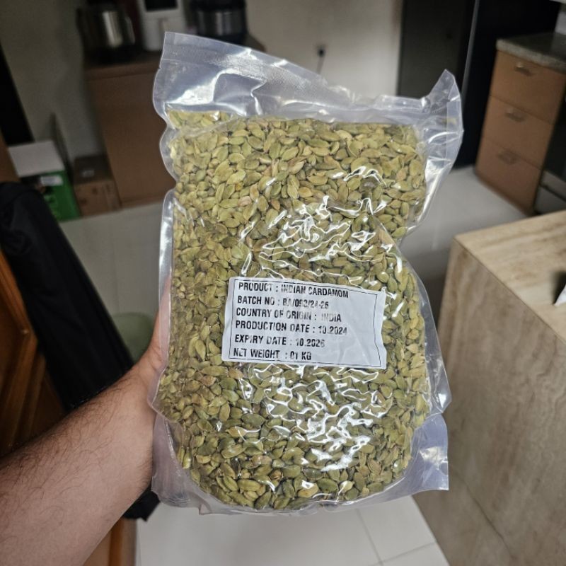 

Kapulaga 1KG Kapulaga Hijau India 1000Gr Cardamom