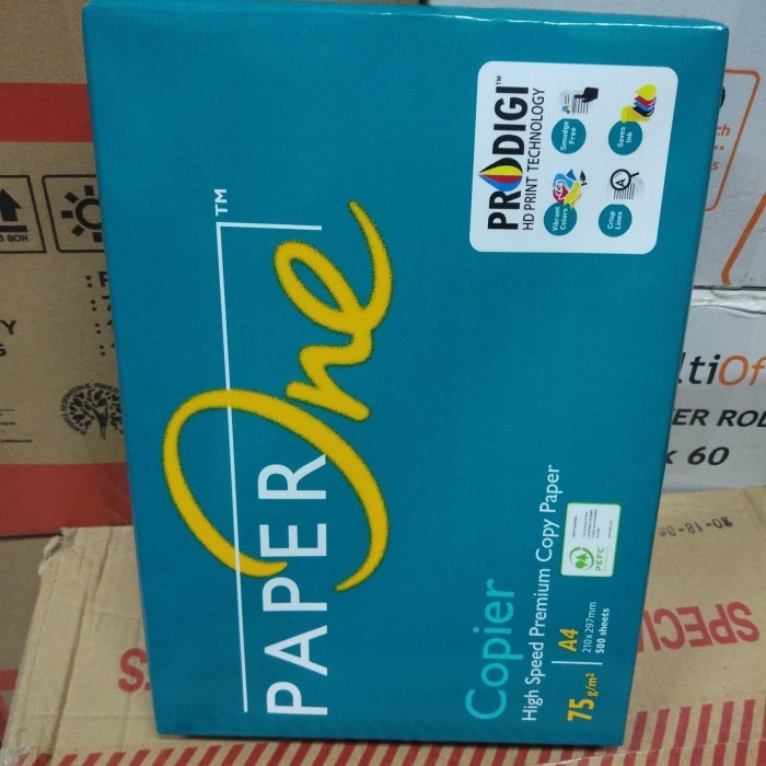

KERTAS HVS A4 70 GR MERK PAPERONE PAPER ONE