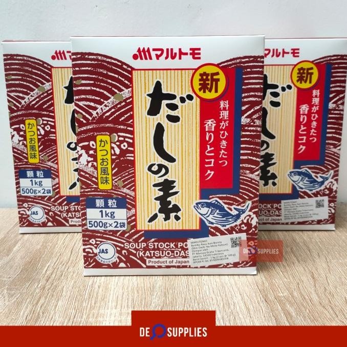 

Marutomo Shin Dashi No Moto Katsuo 1kg - Hondashi Bumbu Bonito Jepang