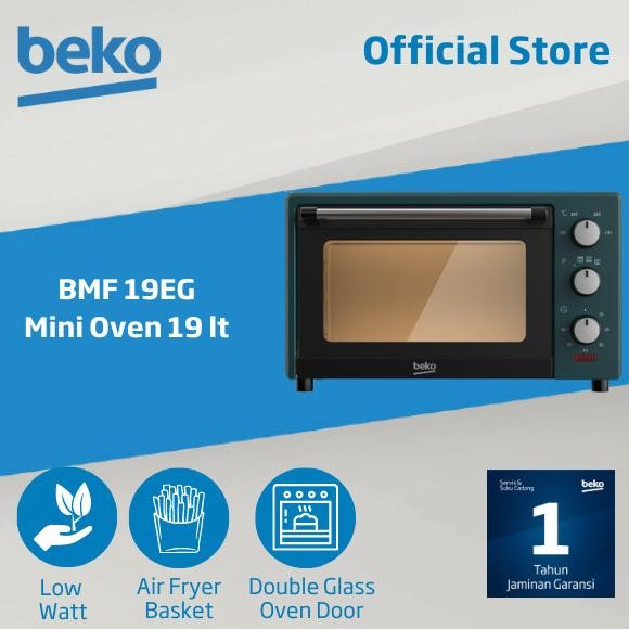 OVEN LISTRIK BEKO BMF19EG 19 LITER OVEN PORTABLE