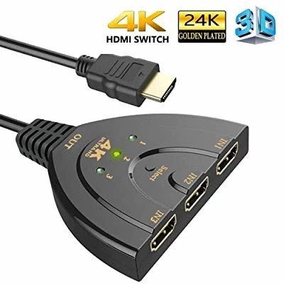Kabel HDMI 4k Cabang 3/kabel Hdmi cabang 3/Hdmi switch 3port