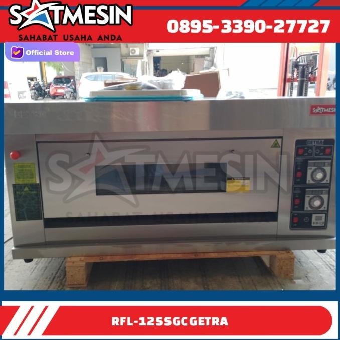Getra Rfl-12Ssgc Gas Baking Oven 1 Deck 2 Tray / Oven RFL-12SS
