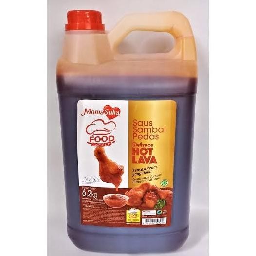 

Saos Hot lava Delisaos mamasuka 6.2kg jerigen