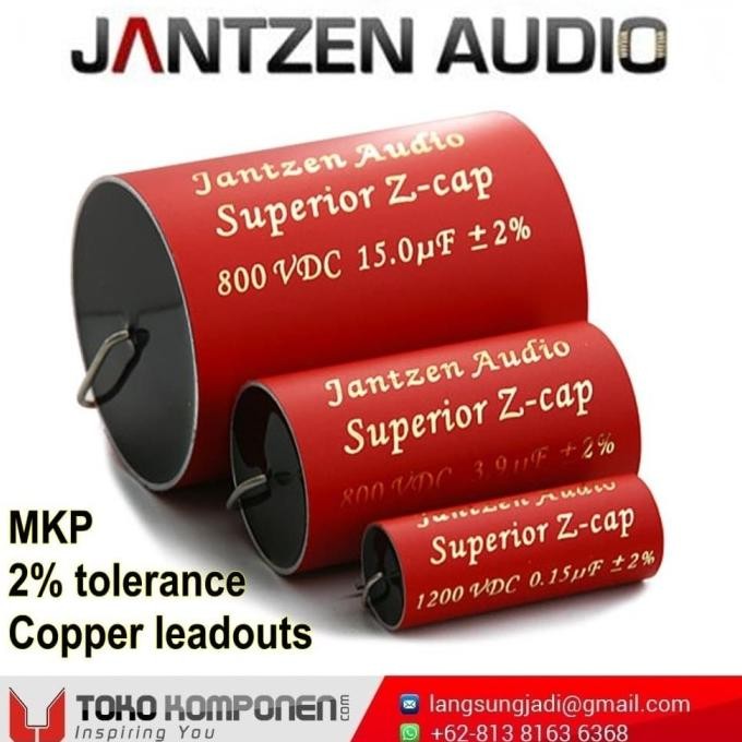 2.2uF 800V Jantzen Superior Z-cap 2% MKP Capacitor Z Cap 2,2uF