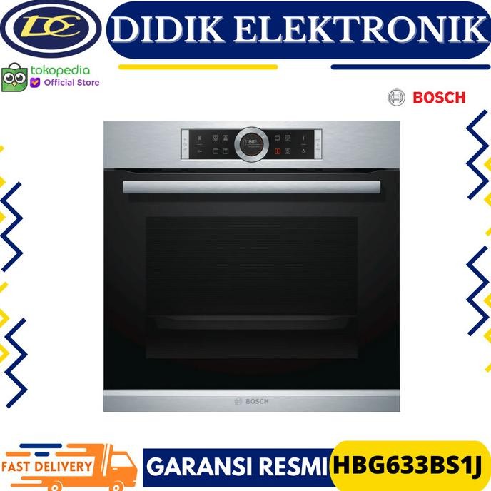 Oven BOSCH HBG633BS1J Oven Stainlees Steel Serie 8 New