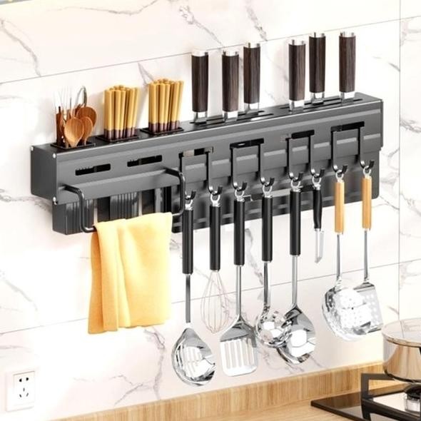 Rak Gantungan Peralatan Alat Masak 60cm - MT30