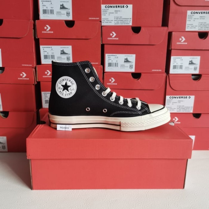 Converse 70s High Black White Egret Ori / Pt.Map