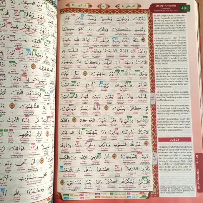 Alquran Asy-Syifa Terjemah Latin Perkata B4, Al-Quran Asy syifa Jumbo Terlaris