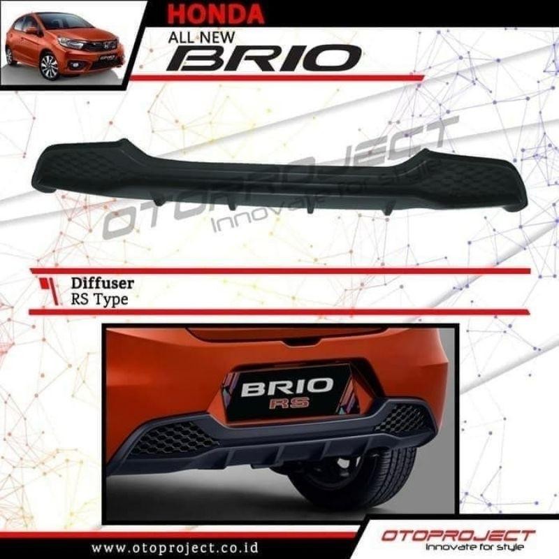 Diffuser Brio Bumper All New Brio 2018-2021 Otoproject Rs