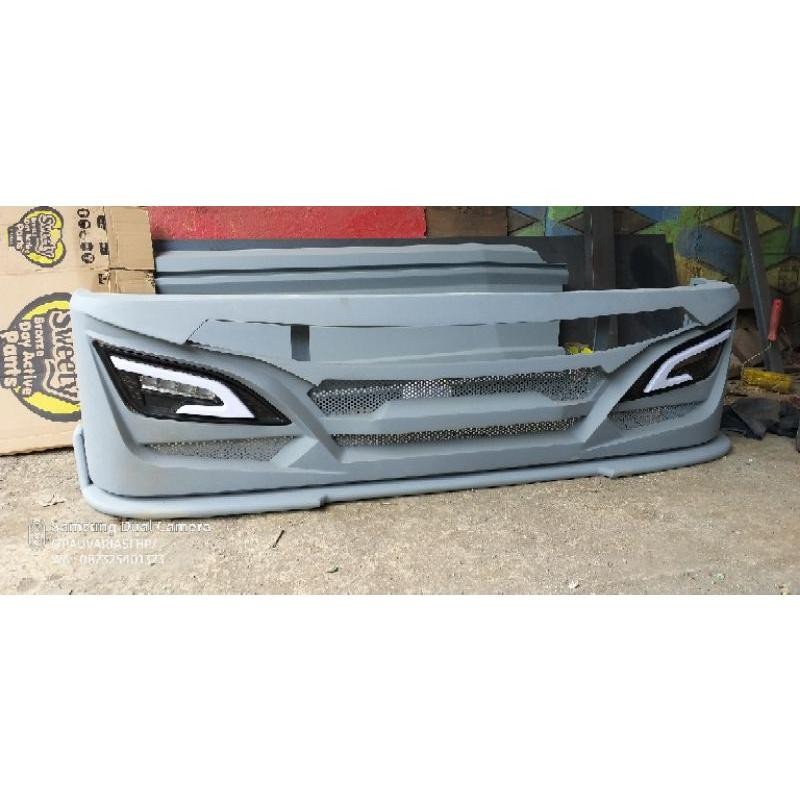 Bemper Patriot Canter Elf Giga Dyna Dutro Umplung Ragasa L300 Dll ( Komplit Lampu )