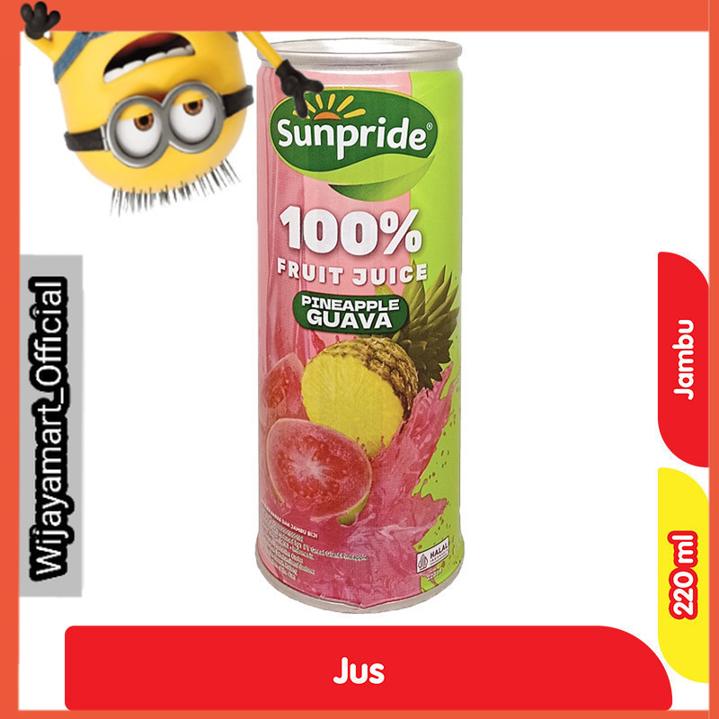 

Sunpride Jus Buah Jambu Kaleng 220 ml
