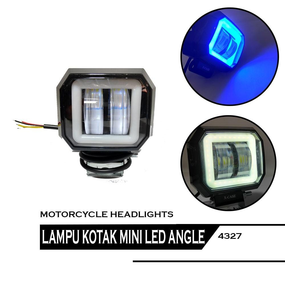 Lampu Tembak Sorot 24 Volt Led Cwl Daymaker Mini 2 Mata 4D Bar Cree Angel Devil Eye Lens Motor Mobil