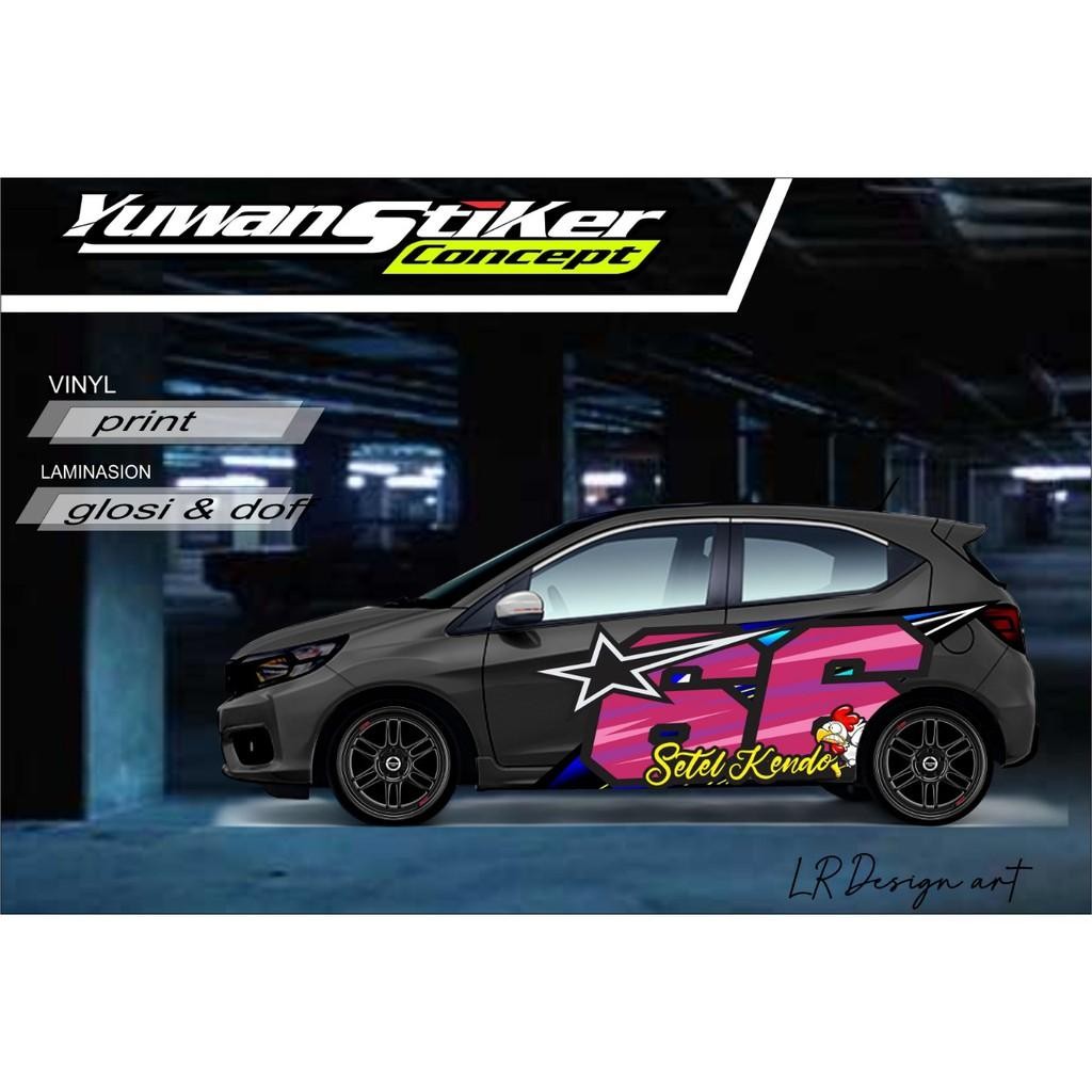 Stiker Decal Honda Brio Custom