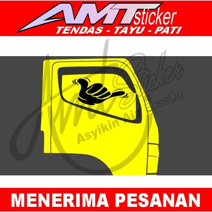 [Termurah] Stiker Kaca Samping Truk Stiker Kaca Truk Oleng Stiker Kaca Samping Truk Canter