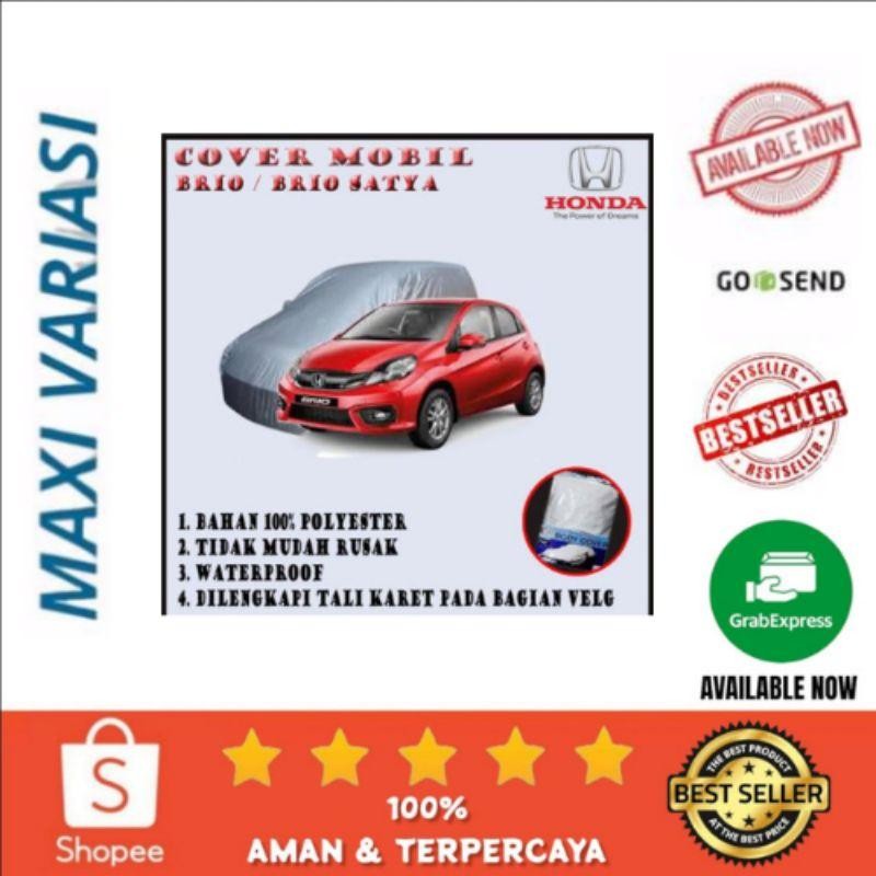 Body Car Cover Selimut Mantel Mobil Brio / Brio Satya Sarung Pelindung Mobil