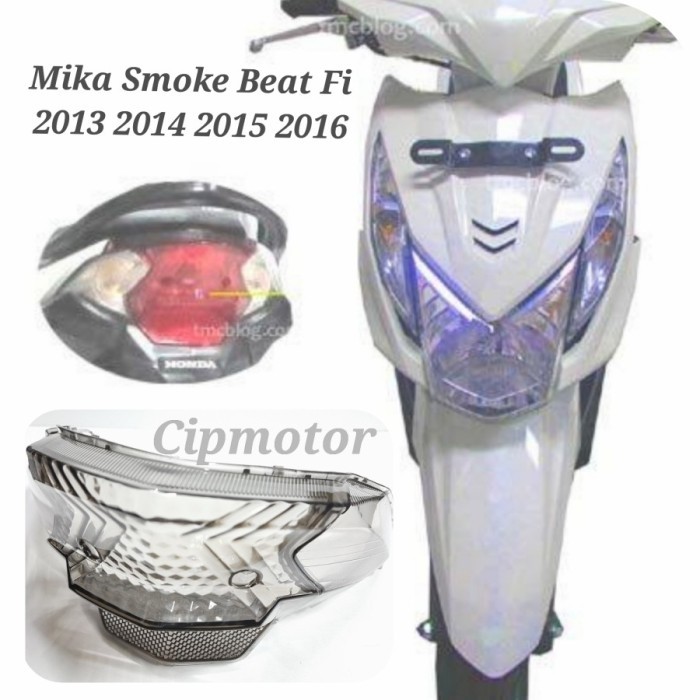 MIKA SMOKE STOPLAMP PLUS SEIN HONDA BEAT FI 2012-2015