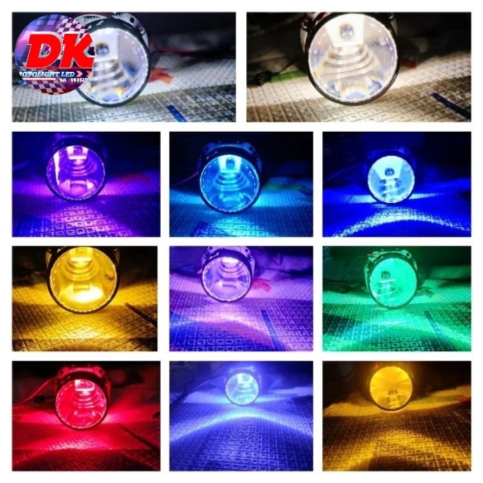LAMPU DEVIL EYES 360 LAMPU DEMON PROJECTOR BILED