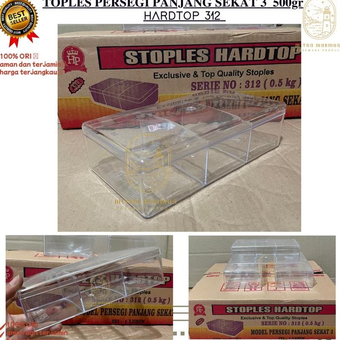 Toples Kue Sekat 3 500 Gram Toples Hardtop 312 Toples Kue Lebaran