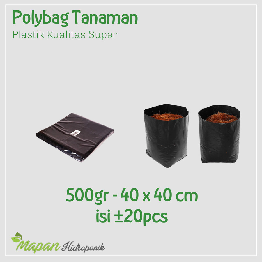 Polybag Tanaman Polibag 40x40 500 gram - 40 40cm cm gr paket pack