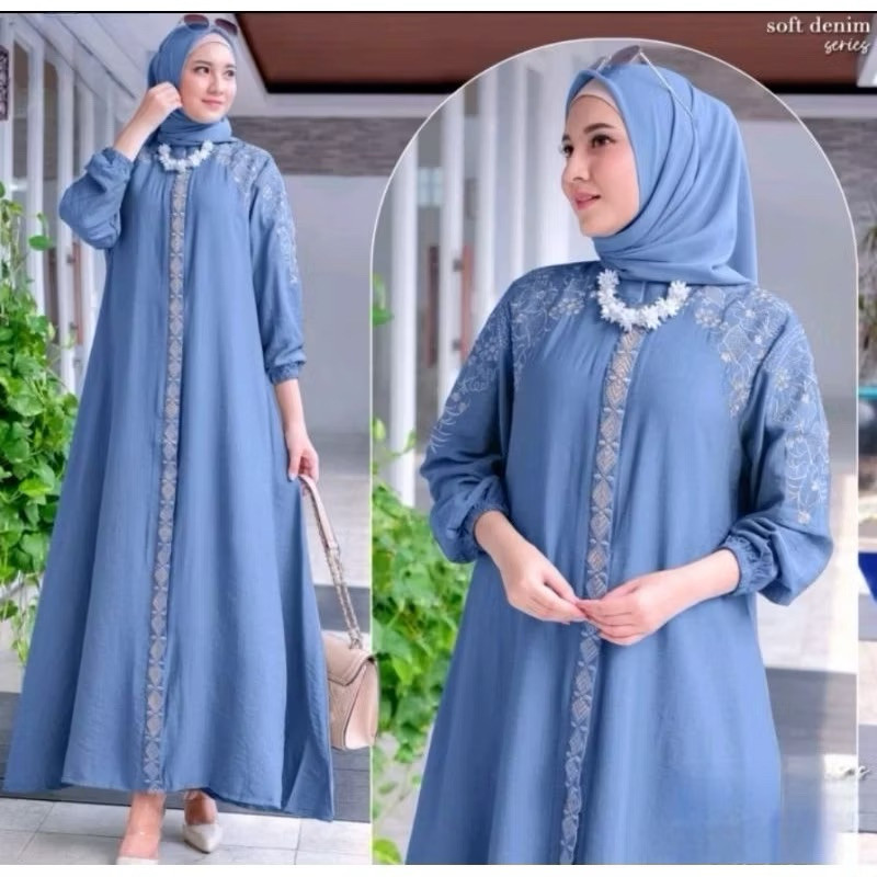 Terbaru 2025 Gsmis Kondangan Pesta Dres Muslimah Kekinian Games Remaja Syari Terbaru 2025 Baju Ghami