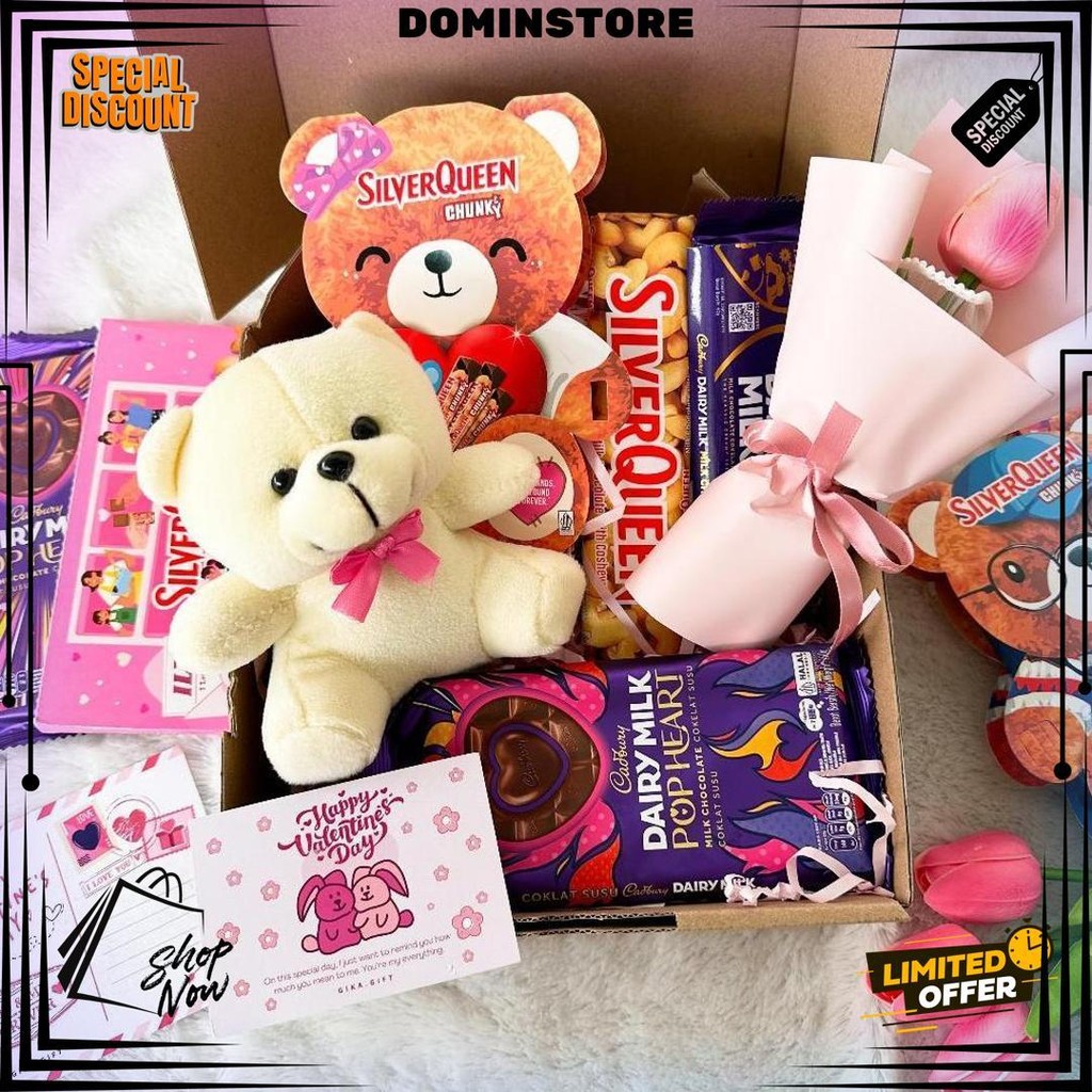 

Hampers Valentine/ Kado Valentine/ Hadiah Valentine/ Hampers Cokelat Valentine D Promo 2.2