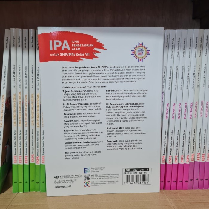 

BIG PROMO Buku SMP IPA Kelas 7 Kurikulum Merdeka Erlangga