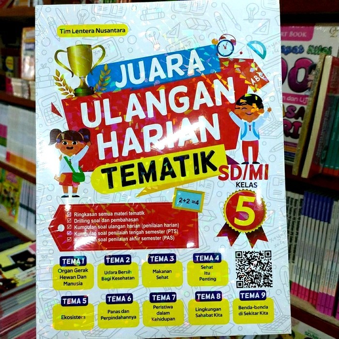

TERLENGKAP Buku tematik kelas 5 sd Juara Ulangan tema 123456789 kls 5 semester 12