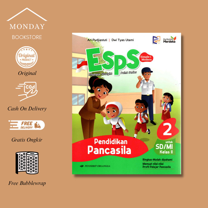 

TERPERCAYA ESPS PENDIDIKAN PANCASILA SD/MI KLS.2/KM