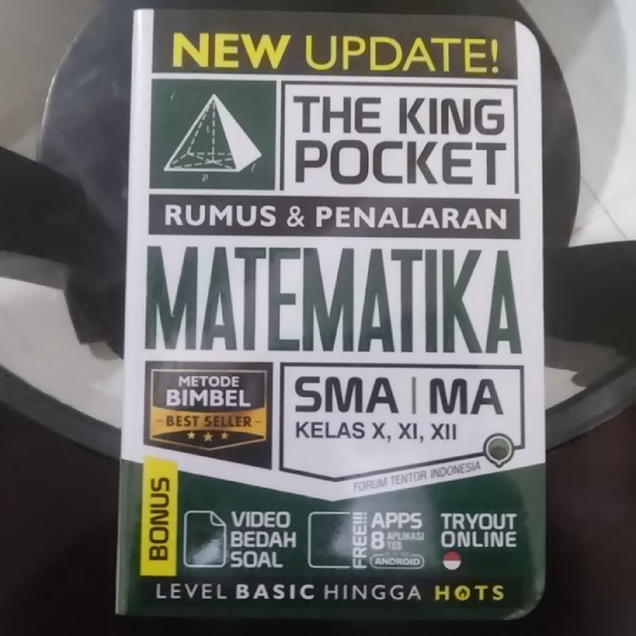 

Buku SMA Kelas X, XI, XII The King Pocket Rumus Penalaran MATEMATIKA