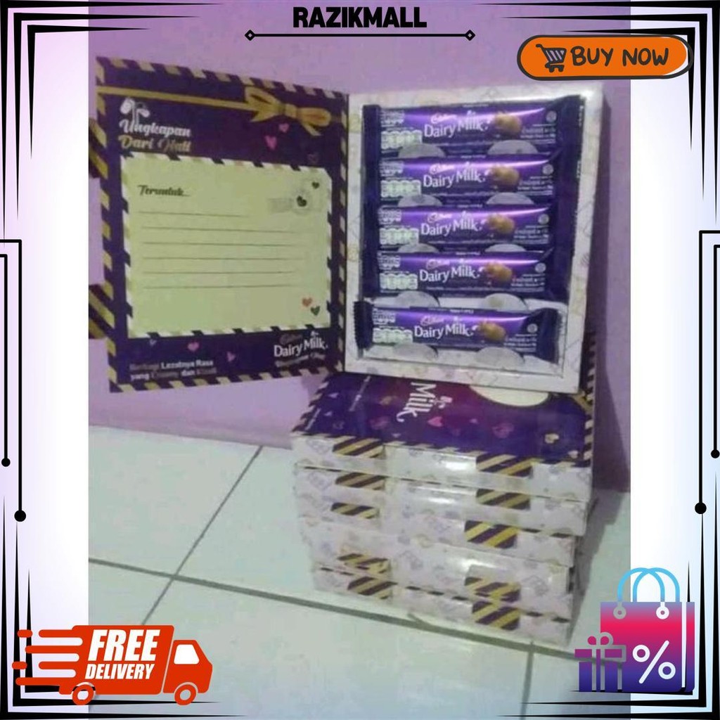 

Gift Box Coklat Cadbury 30Gr//Bucket Silverqueen 28Gr//Bucket Cadbury 30Gr D Sale