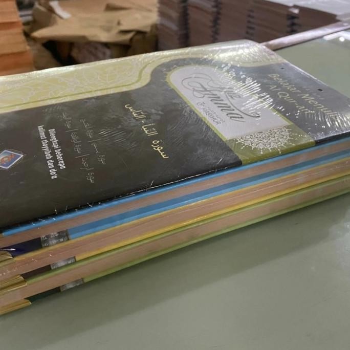 Alquran Tulis sendiri 30 Juz Mushaf Tulis Menulis Alquran Qur'an tulis