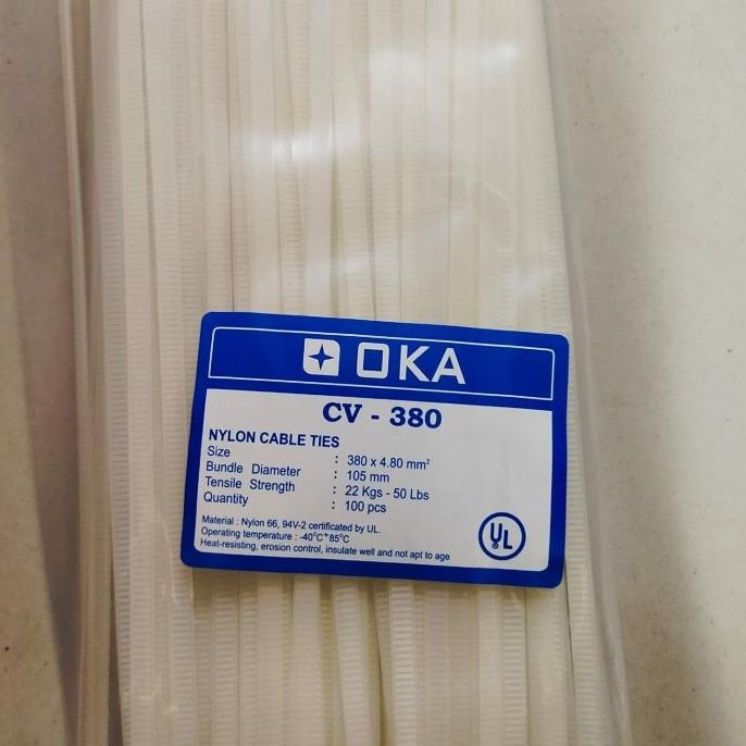 

Promo KABEL TIES 38CM/CV-380 OKA COD