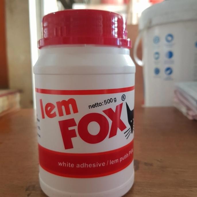 

Promo Lem Fox Putih Merah/ Lem Fox Kayu/ Lem Fox Botol Serbaguna 500 gram COD