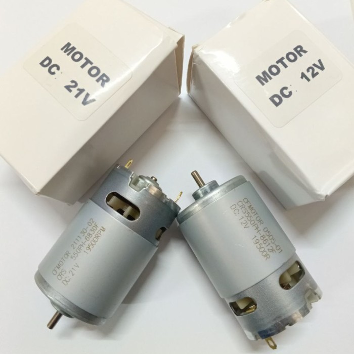 PRY88 DINAMO DC RS-550 MOTOR PENGGANTI BOR CORDLESS RS550 DC 12VOLT 21 VOLT DINAMO BOR BATERAI