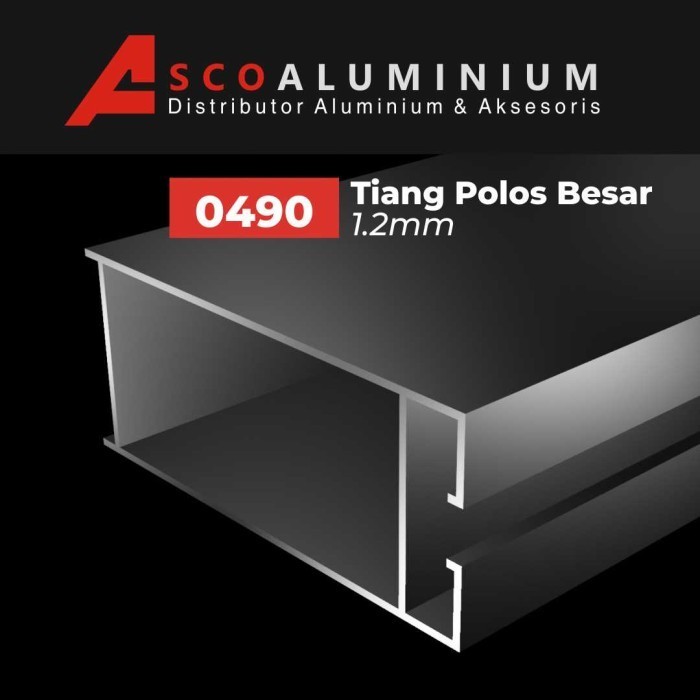 PRY88 ALUMINIUM KUSEN PROFILE 0490 TIANG S BESAR INKALUM