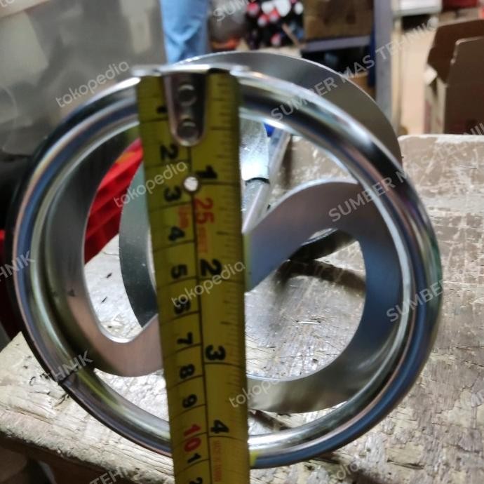 Besi Adukan Mixer Spiral Stirrer Pengaduk Adonan Ziwana.Kay