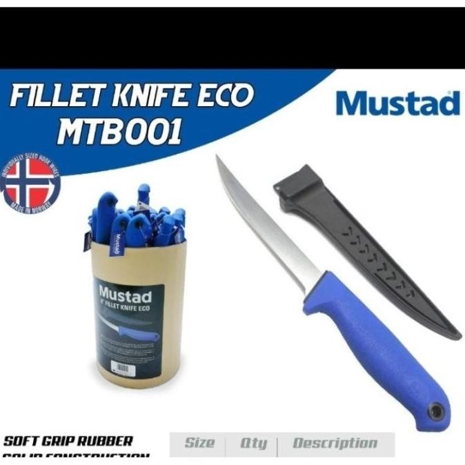 

SC fillet ikan daging peralatan pancing ikan merk mustad