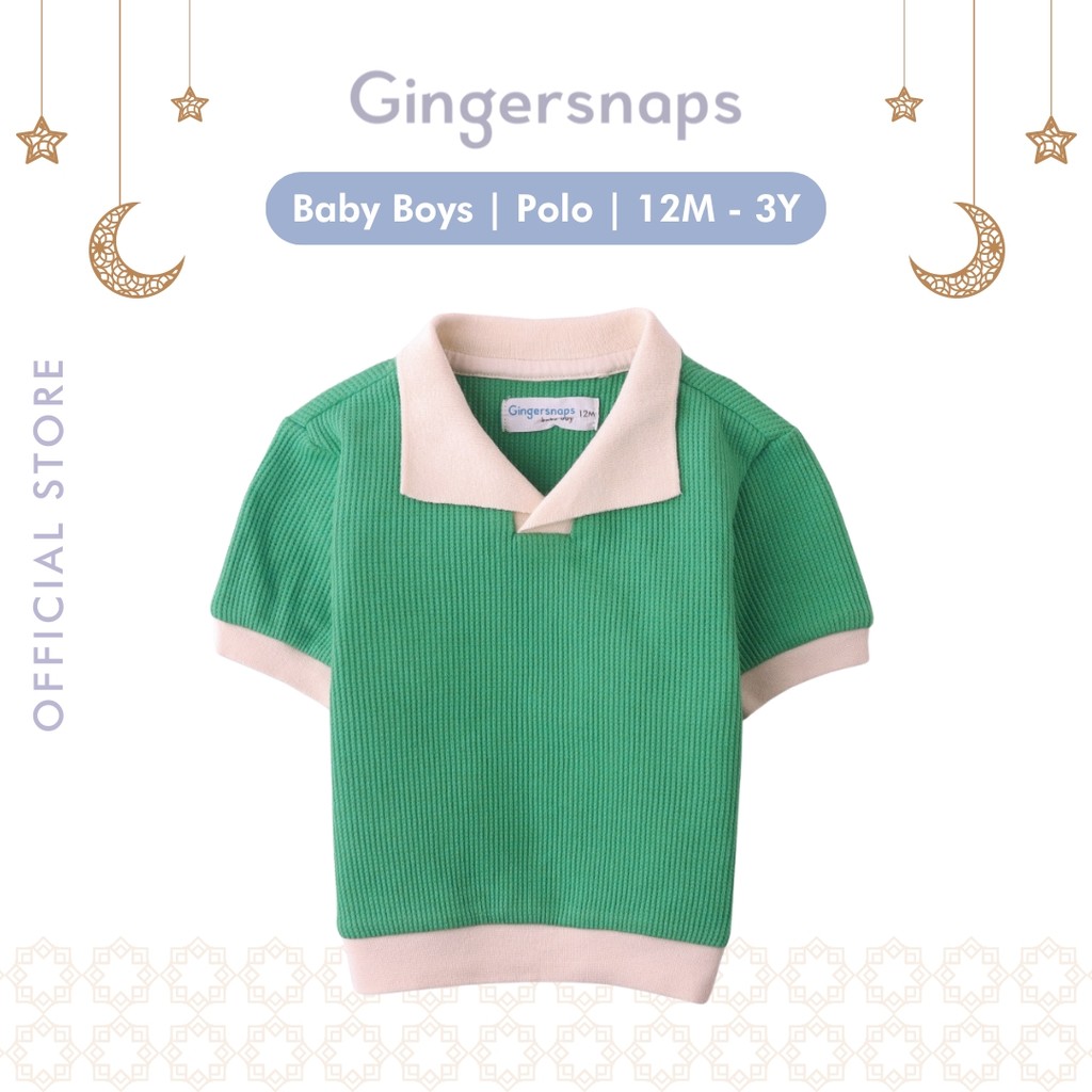 Gingersnaps Baby Coney Island Polo - Kaos Polo Bayi Laki-laki