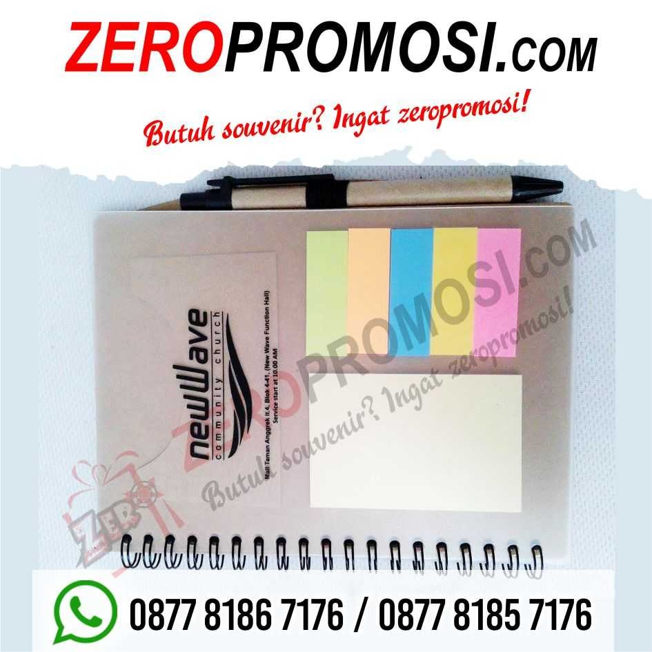 

Souvenir Memo daur ulang Promosi Kantor - souvenir eco green merchandi