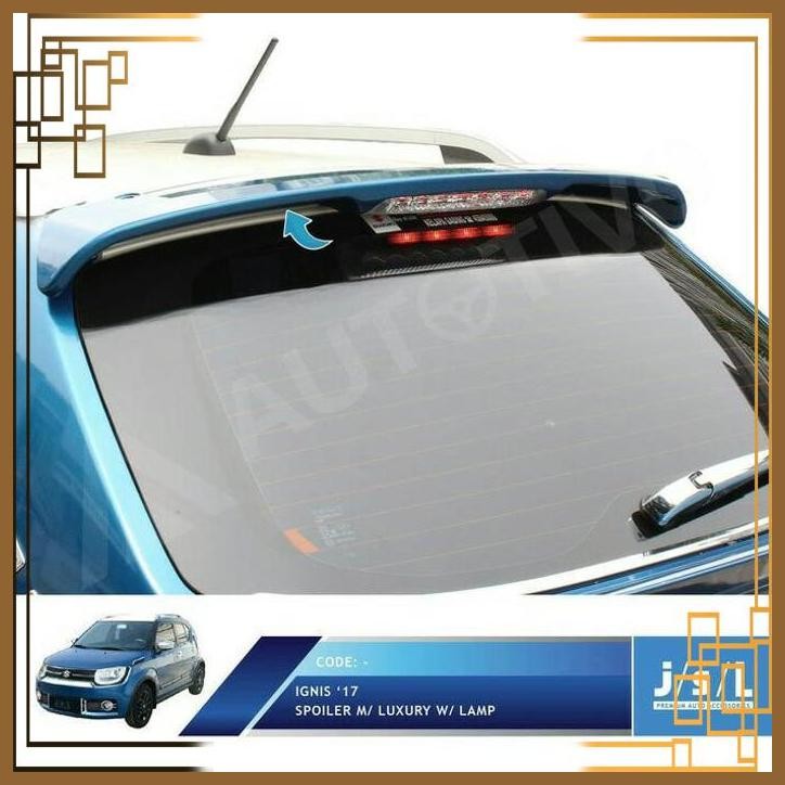 [SMT] SUZUKI IGNIS SPOILER MODEL SGA + LAMPU/ SPOILER W/ LAMP