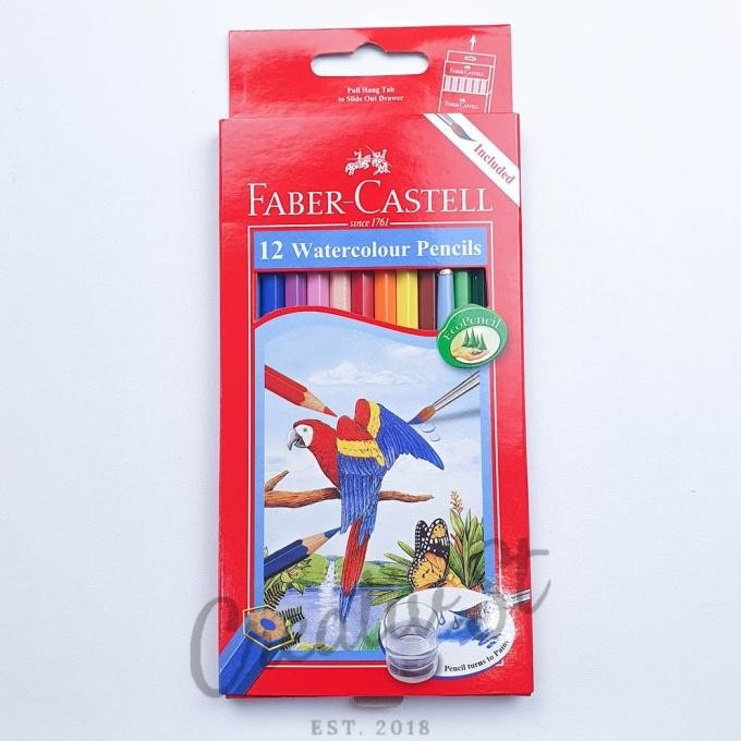 

Sale Pensil 12 Warna Panjang Aquarel Water Colour Faber Castell