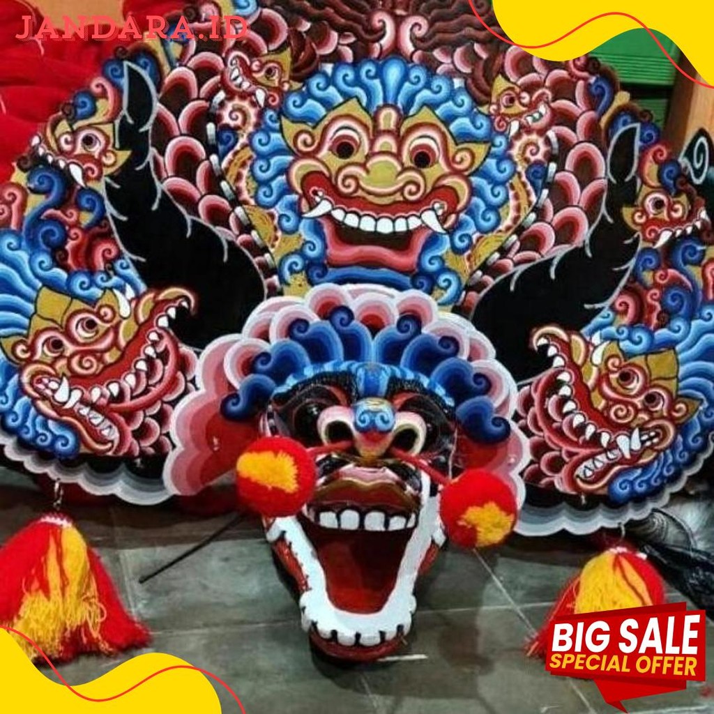 

Bisa Cod Cuci Gudang Barongan Rampak Telon Jamang Cat Air Brush Bonus Kemul Panjang Dan Pentul Tinggal Pakai Ukuran Anak Promo Barongan Plipit Romo Mainan Anak Barongan Anak Sd Brongan Plipit Premium / Barongan Spon Caplok Kain Panjang / Barongan Ponorogo