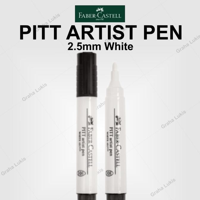 

Sale Faber-Castell Pitt Artist Pen 2.5Mm White