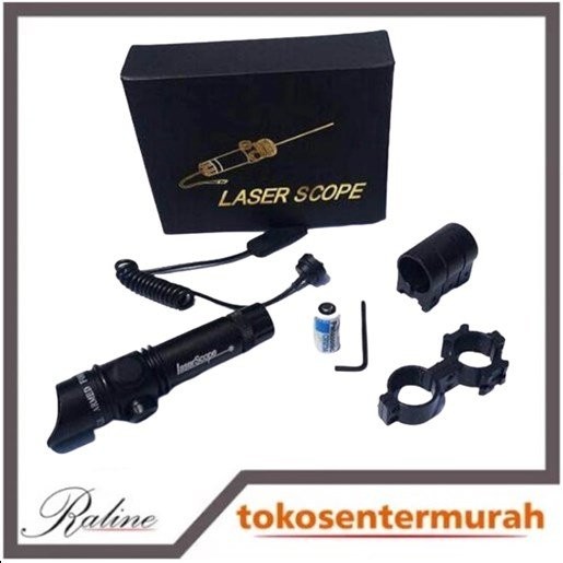 Laser Scope Green Dot Senapan nyala Hijau