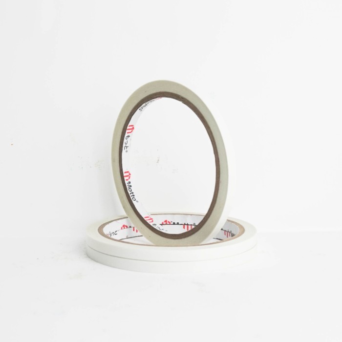 

Double Tape 6mm x 10 Meter - Dus (576 Pcs) - Motto