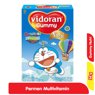 Vidoran Gummy Nutri Multivitamin Anak 54 g