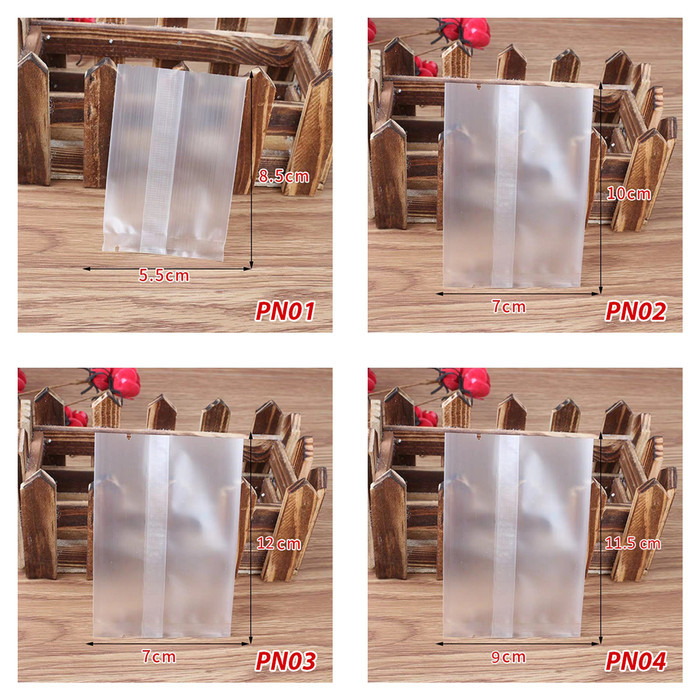 Plastik Kemasan Kue Mooncake Polos/ Bungkus Doff Nastar / Cookies